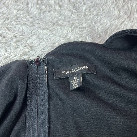 Jodi Kristopher tulle and lace cocktail party dress, size 13 - Picture 7 of 9